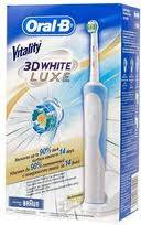 ORAL -B VITALITY 3D WHITE LUXE ELECTRONIC TOOTHBRUSH - FREE SHIPPING!!!