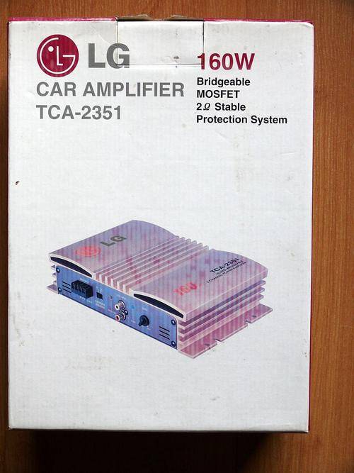 LG CAR AMPLIFIER  TCA-2351 160W