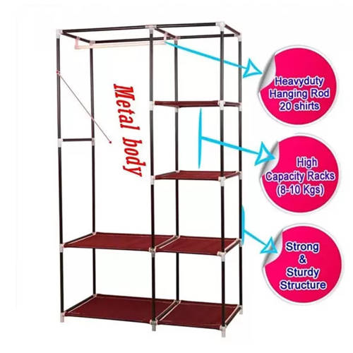 2Door Foldable Wardrobe