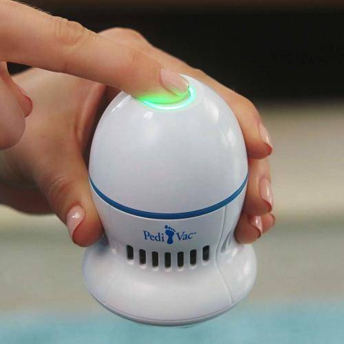 PediVac Callus Remover/Feet Grinder with Built in Vacuum (Removes Dead Skin from Feet)