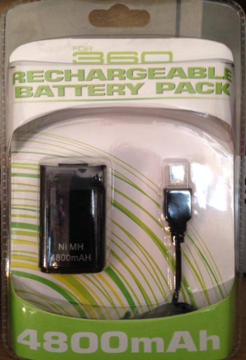 Xbox 360 Rechargeable Battery Pack