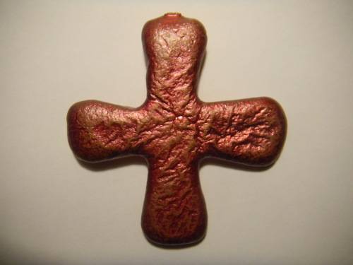 SOLID COPPER CROSSES, SET OF 3