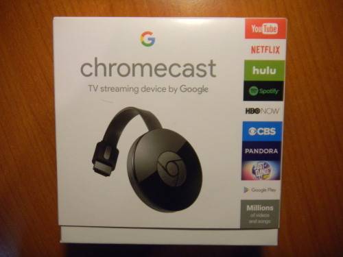 CHROMECAST TV Streaming Device by GOOGLE