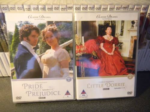 SET OF BBC "CLASSIC DRAMA" PRODUCTIONS "THE DVD COLLECTION" on 60 DVD's