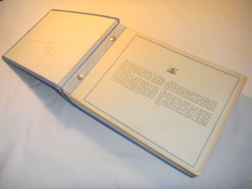 VINTAGE UPU STAMP ALBUM, ISSUED IN 1949