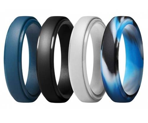 Silicone Rings - Men`s Combo 1 - 1.814cm