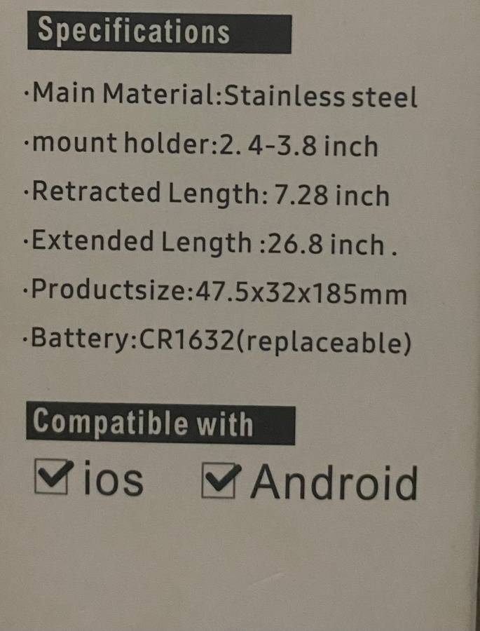 2020 Upgraded Selfie Stick and Tripod for Phone/Camera