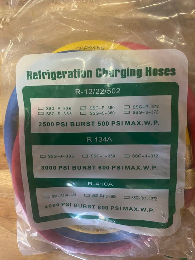 BRASS MANIFOLD GAUGE SET