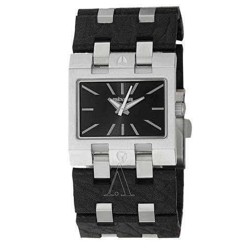 New NIXON "The Rig" Ladies Black/Silver Dress Watch(BRAND NEW WITH ALL DOCS)