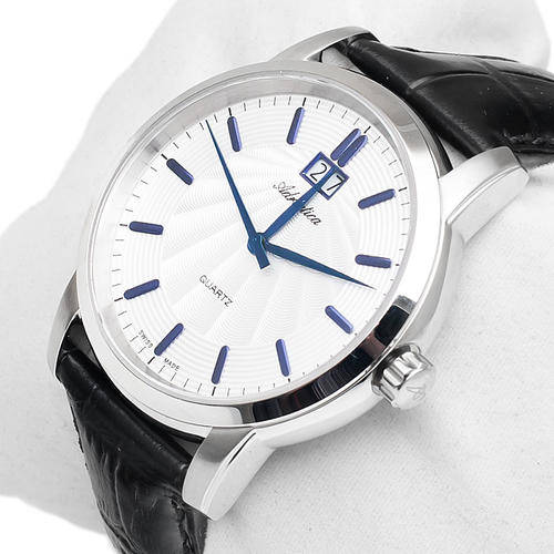 ADRIATICA "100% SWISS MADE" BIG DATE Gents Dress Watch"SWISS PERFECTION!"