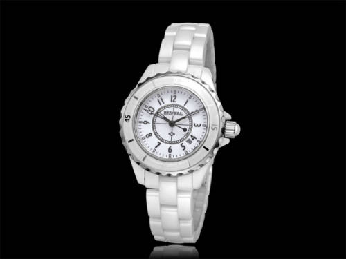 BEWELL White Ceramic Ladies Dress Watch(TOP CLASS!!)