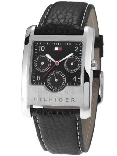 TOMMY HILFIGER Square Multifunction Gents Dress Watch(BRAND NEW WITH ALL DOCUMENTS!!)