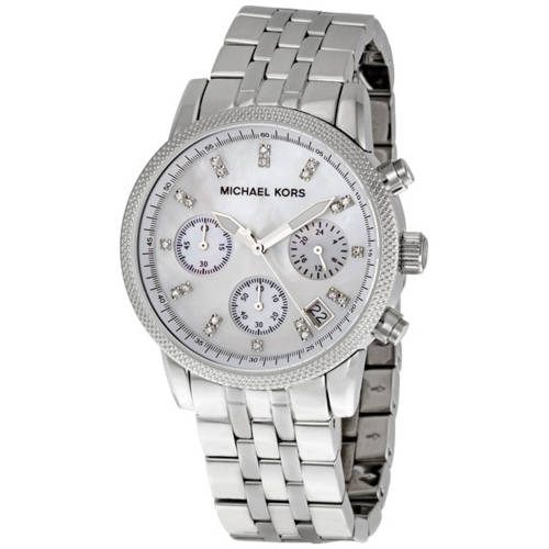 MICHAEL KORS Mother-of-Pearl Dial Ladies Quartz Dress Watch "VERY CLASSY!!"