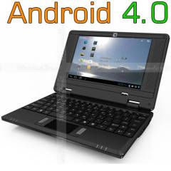 *LOCAL STOCK* 7 inch Android 4.0 Netbook Notebook VIA8850 1.5G Notebook HDMI ~ WIFI ~ 3G ~ BLACK
