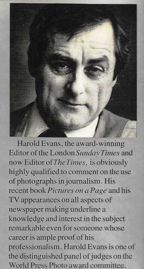 EYE WITNESS (HAROLD EVANS) [HARD COVER WITH SLEEVE]