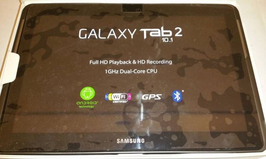 SAMSUNG GALAXY TAB 2 10.1 [32GB] & PERIPHERALS [TAB NOT WORKING: REPAIR ~ PARTS]