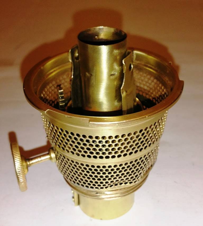 ALADDIN LAMP WICK HOLDER-BURNER ~ SPARE PART ~ MODEL B