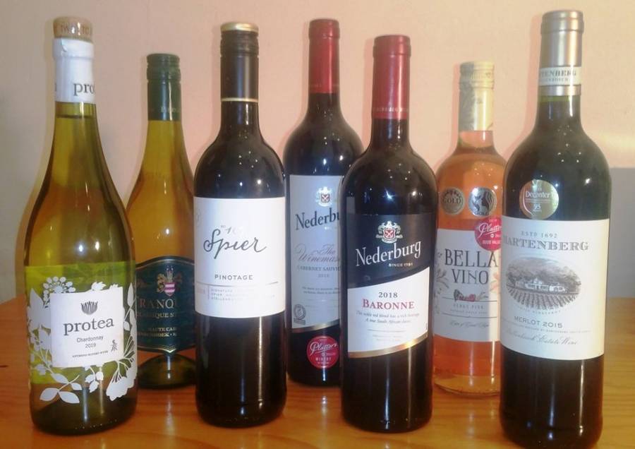 WINE COLLECTION ~ 7 BOTTLES [4 RED, 2 WHITE, 1 ROSE]