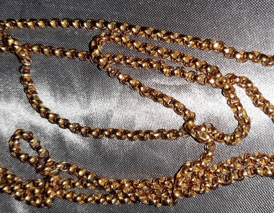 OPERA LENGTH BELCHER CHAIN - GOLD