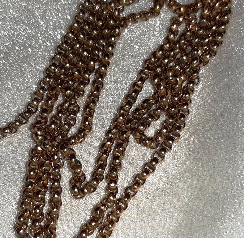 OPERA LENGTH BELCHER CHAIN - GOLD