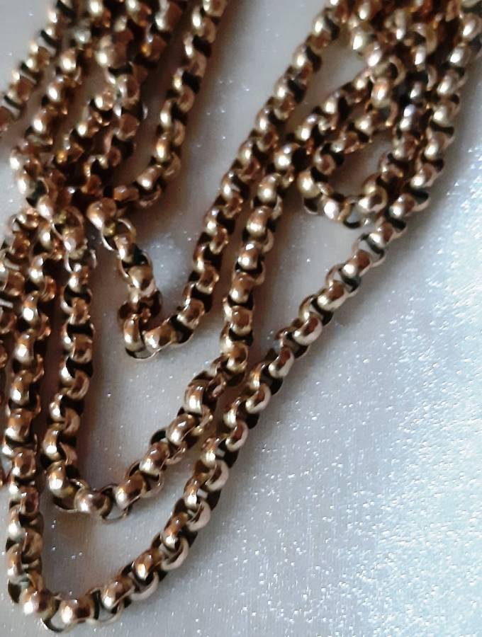 OPERA LENGTH BELCHER CHAIN - GOLD