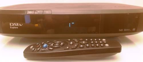 EXPLORA DV3 HD DSTV DECODER [SINGLE VIEW] & REMOTE
