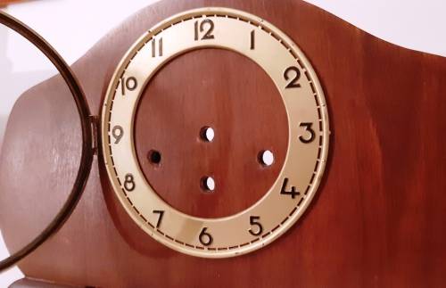 CLOCK CASING WITH DIAL, BEZEL, GLASS
