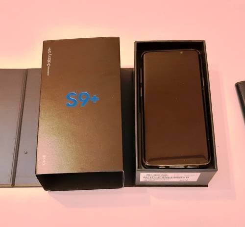SAMSUNG GALAXY S9 PLUS (128GB) ~ MIDNIGHT BLACK [Single sim]