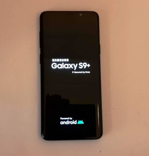 SAMSUNG GALAXY S9 PLUS (128GB) ~ MIDNIGHT BLACK [Single sim]