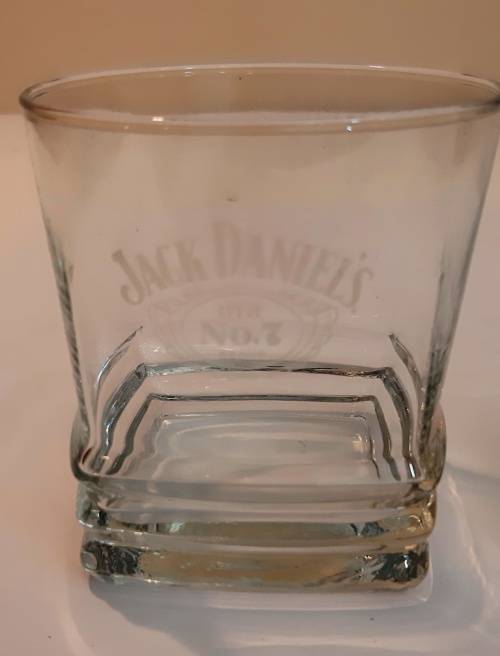 TWO JACK DANIELS WHISKY GLASSES
