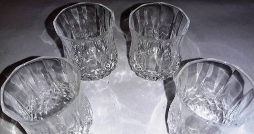 APERITIF / PORT / LIQUEUR GLASSES OF VINTAGE AGE ~ SET OF 6 ~ CRISTAL D`ARQUES
