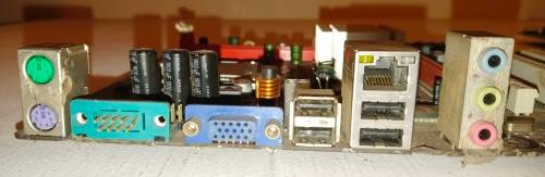 PC MOTHERBOARD FOR DESKTOP - ELITEGROUP ECS G31T-M REV: 1.0 15-V39-011002 DUAL DDR2 800 [ENHANCED ED