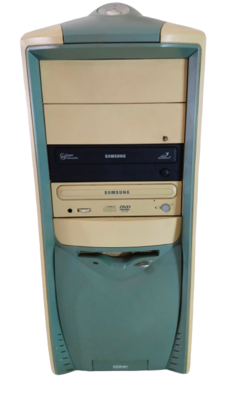 DESKTOP PC BOX/TOWER: ASUS P4S533­MX ~ INTEL(R) CELERON(R) CPU 2.00GHZ (LEGACY/`VINTAGE` TECHNOLOGY)