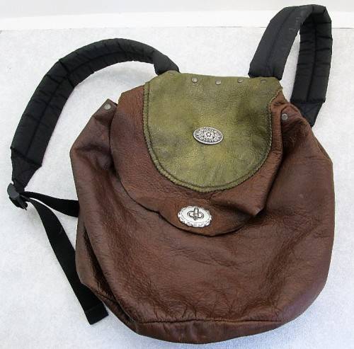 Boho Genuine Leather Rucksack - +/- 35cm/39cm