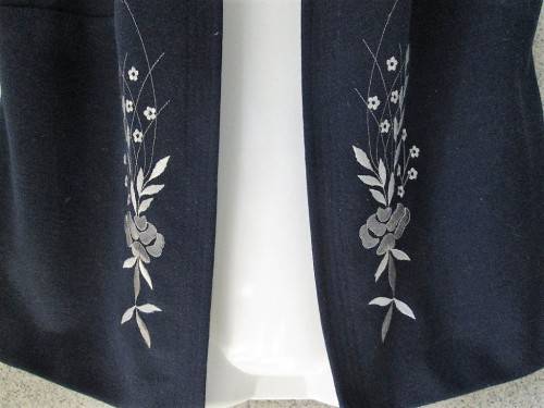 Vintage Navy Waistcoat - Size 40