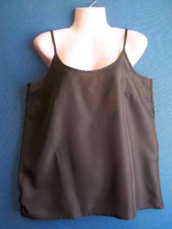 Brown Polyester Camisole - Chest 132cm
