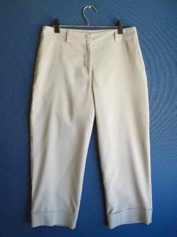 Stretch Stone Three Quarter Pants - Size 38 (Waist 80, Hip 100cm) * Quality Brand