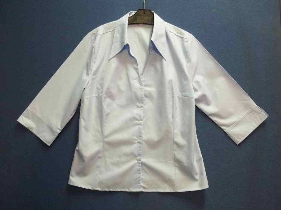 100% Cotton Light Blue Ladies Shirt - Size 42 (Unworn)