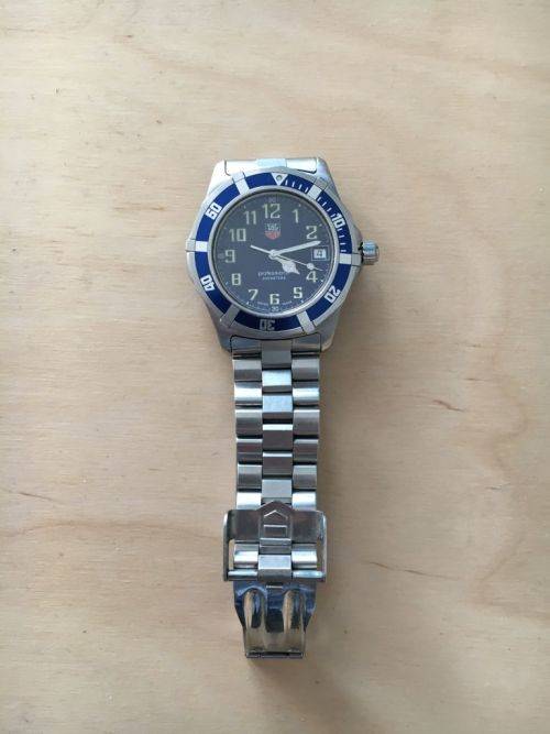 TAG Heuer Professional Blue Men`s Watch - Model WM1113