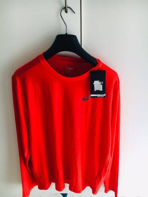 Asics long sleeve top - Fiery Red (0626)