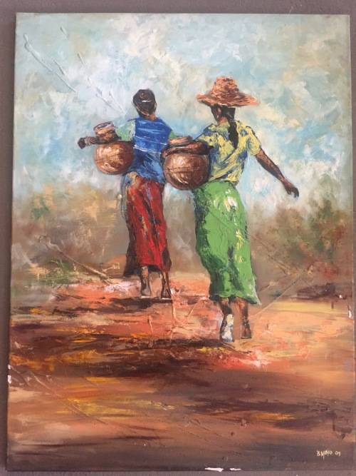 BERYHOLD MOYO ON STRECHED CANVAS