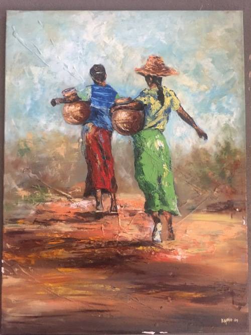 BERYHOLD MOYO ON STRECHED CANVAS