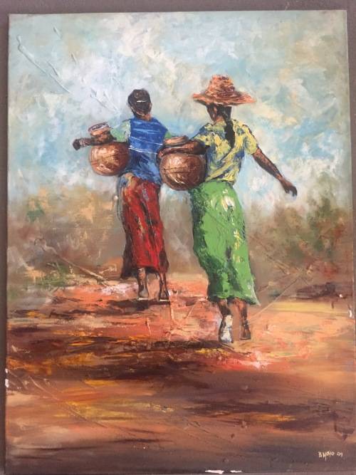 BERYHOLD MOYO ON STRECHED CANVAS
