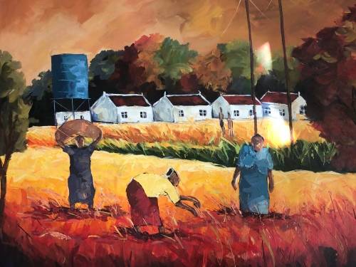 ALLEN KUPETA NICELY DONE ON CANVAS
