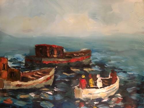 JUNIOR FUNGAI NICELY DONE ON CANVAS!! A MUST HAVE!!