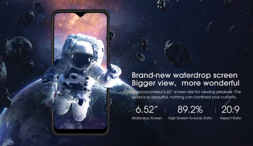 Phone Hisense Infinity H40 Rock 128GB Single Sim and Battery Armour - Black