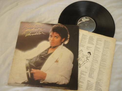 MICHAEL JACKSON - "THRILLER" - 1982 EPIC STEREO GATEFOLD LP + ORIGINAL INNER SLEEVE- EXC CONDITION