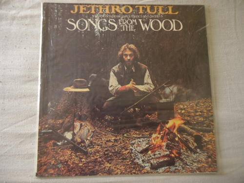 JETHRO TULL "SONGS FROM THE WOOD" 1977 CHRYSALIS STEREO LP+PLASTIC SLEEVE-EXCELLENT