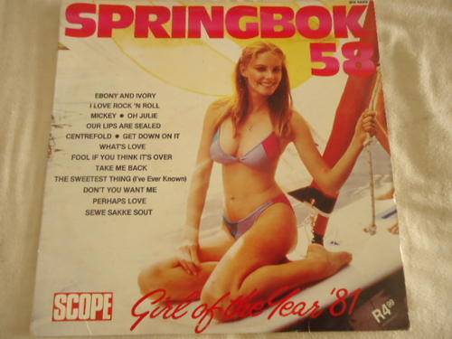 SPRINGBOK HIT PARADE -VOLUME 58 - 1982 MFP STEREO LP IN EXCELLENT CONDITION