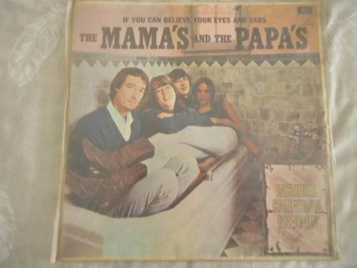THE MAMAS & THE PAPAS -SELF TITLED -1966 RCA VICTOR LONG PLAYING LP+PLASTC SLEEVE IN GOOD CONDITION